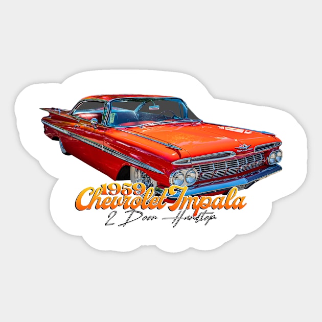 1963 Cadillac Series 62 Sedan Sticker by Gestalt Imagery